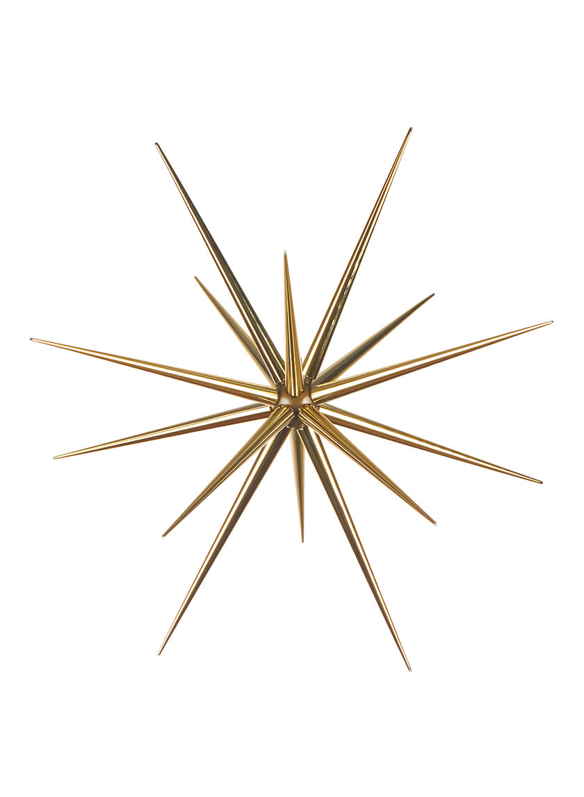 Gold Starburst Ornament