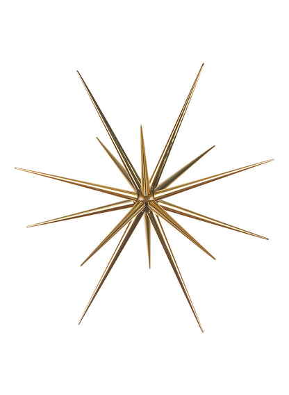 Gold Starburst Ornament