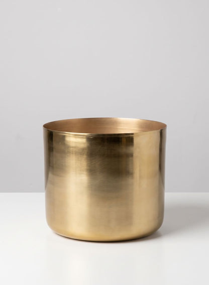 Gold Planter Iron Vase Decor Jamali Garden