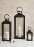 Black Monterey Lantern Decor Jamali Garden