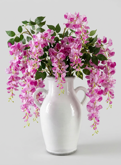 57in Long Purple Wisteria Spray, Case of 12 Decor Jamali Garden