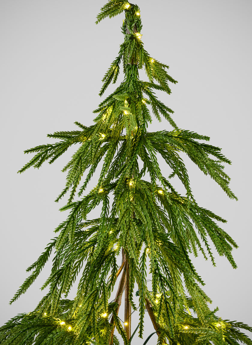 32in Tall Warm White Pre-Lit Christmas Tree (80 Lights) – Jamali