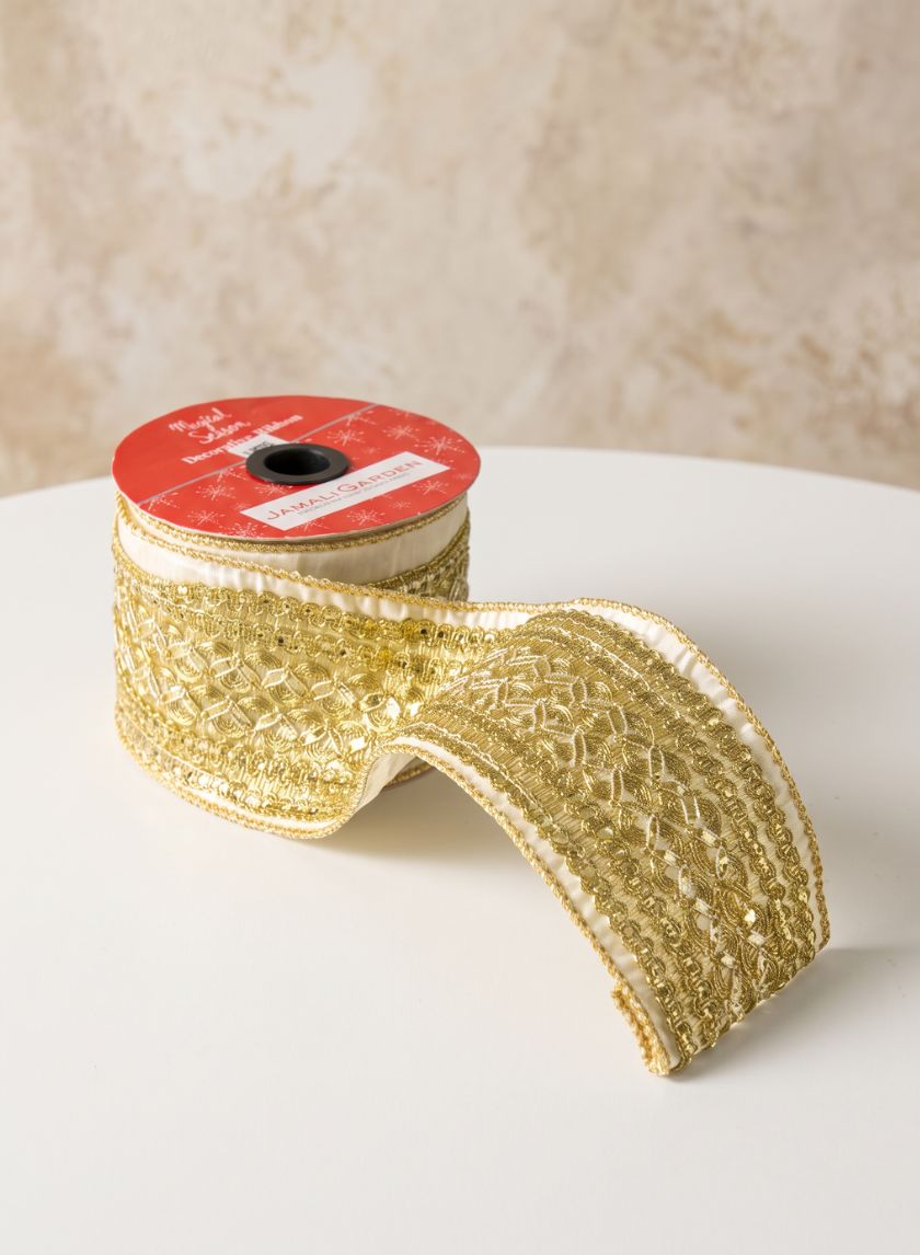 16.40ft Royal Lace Ribbon Decor Jamali Garden