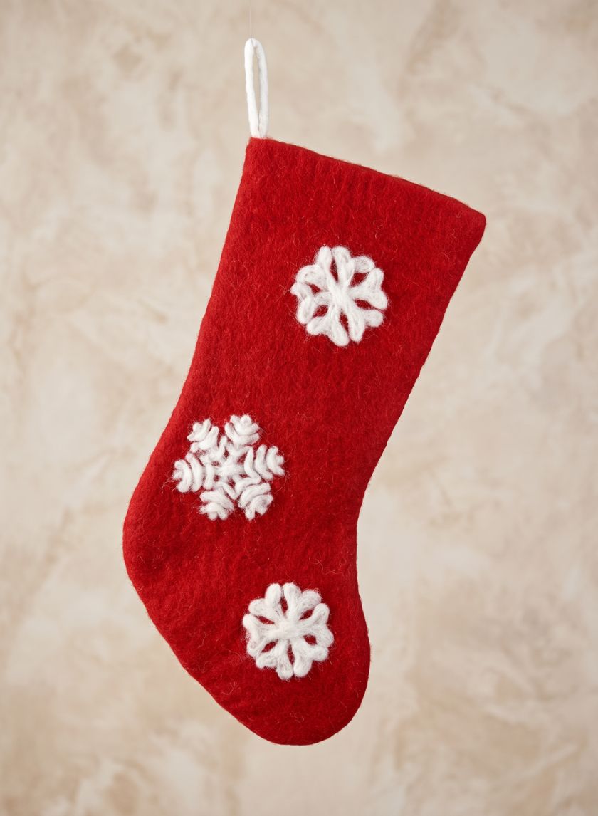 18in Long Felt Stocking Large Decor Jamali Garden