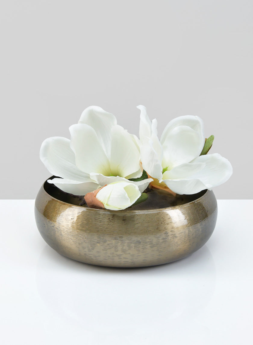 28in Long White Artificial Magnolia Spray, Case of 12 Decor Jamali Garden