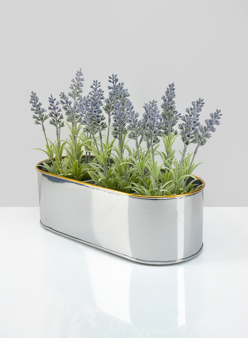 long pots for plants 13in Long Jardin Oval Steel Planter – Jamali Garden