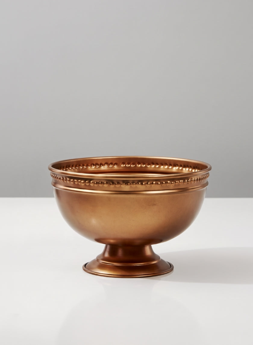 Antique Gold Iron Bowls Decor Jamali Garden