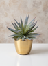 3.5in Tall Gold Elegance Iron Cachepot, Set of 4 Decor Jamali Garden