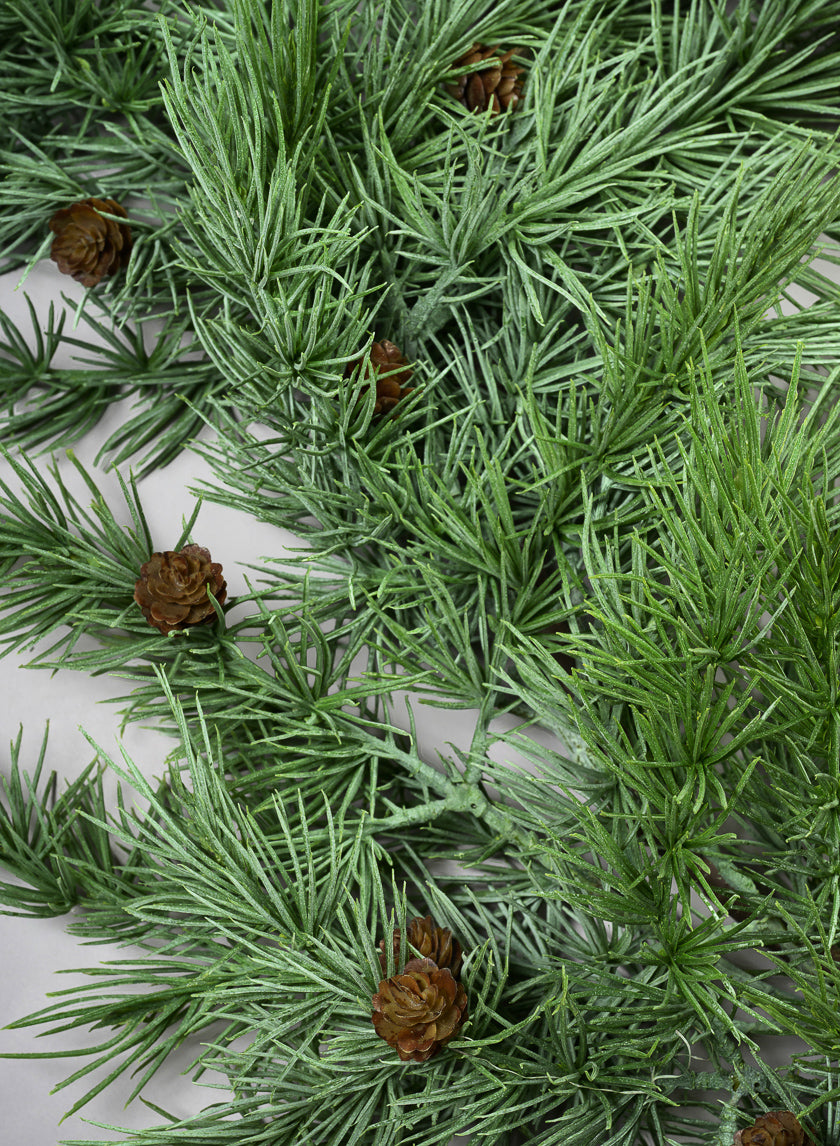 72in Long Real Touch Cliff Pine Garland Decor Jamali Garden