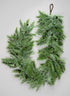 72in Long Real Touch Cliff Pine Garland Decor Jamali Garden