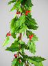 72in Long Holly Berry Garland Decor Jamali Garden