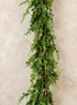 5ft Long Double Cypress Garland Decor Jamali Garden