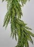 72in Long Real Touch Cypress Pine Garland Decor Jamali Garden