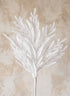 32in Long White Real Touch Pine Pick, Case of 12 Decor Jamali Garden