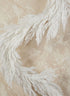 6ft Long White Real Touch Cypress Pine Garland Decor Jamali Garden