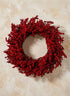 28in Wide Redberry Wreath Decor Jamali Garden