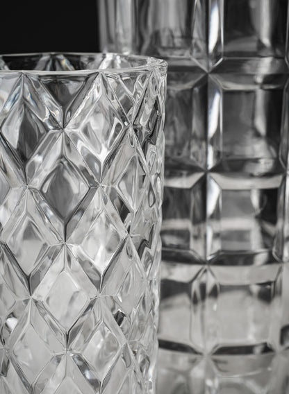 Boheme Crystal Look Glass Vase Decor Jamali Garden