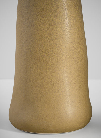 11in Tall Amund Sand Mustard Ceramic Deco Vase Decor Jamali Garden