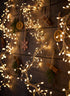 9ft Long 360-Light Warm White L.E.D. Cluster Light Decor Jamali Garden