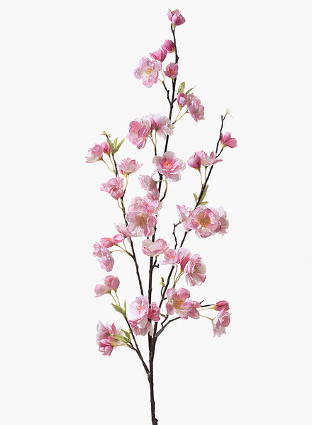 Artificial Pink Cherry Blossom Branch - 45in | Jamali Garden