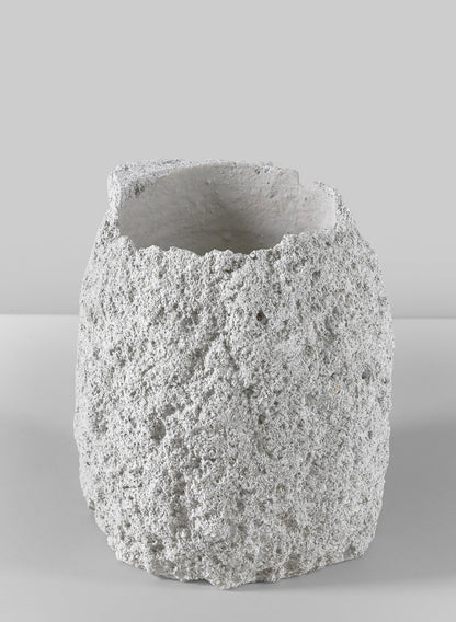 6.5in Tall Lava Rock Vase Decor Jamali Garden