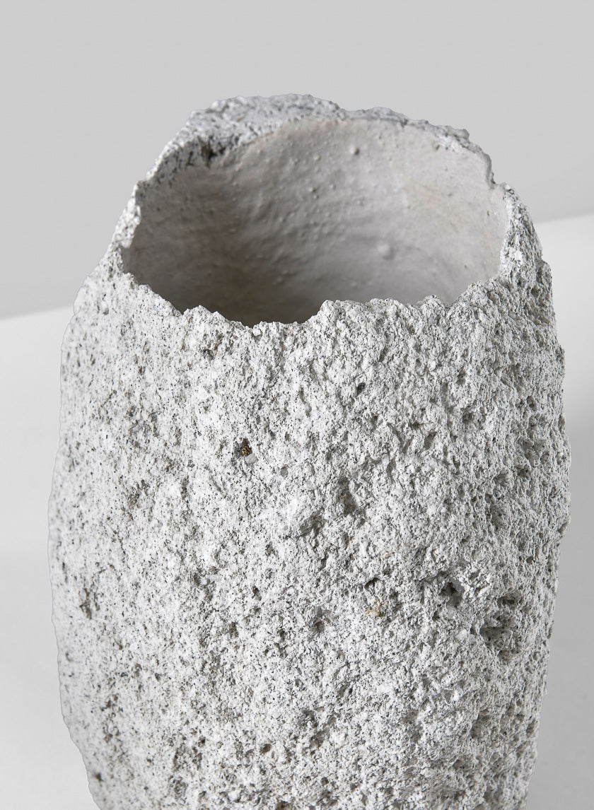 6.5in Tall Lava Rock Vase Decor Jamali Garden