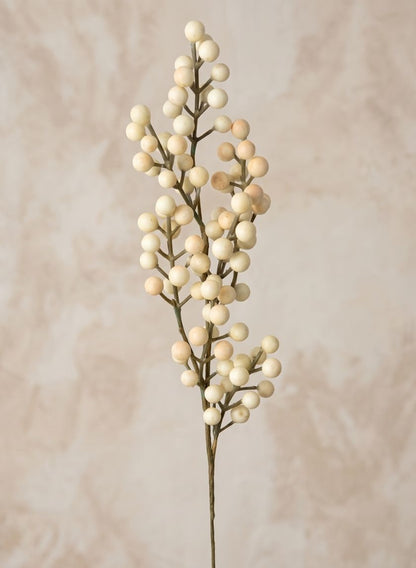 27in Long White Berry Pick, Case of 12 Decor Jamali Garden