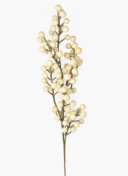 27in Long White Berry Pick, Case of 12 Decor Jamali Garden