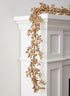 5ft Long Glittered Gold Berry Garland Decor Jamali Garden