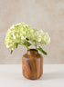 8in Tall Sakura Dark Walnut Look Ceramic Vase Decor Jamali Garden