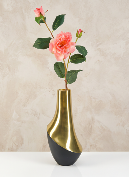 Salamanca Two Tone Steel Vase Decor Jamali Garden