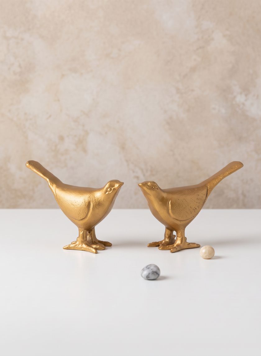 Gold Deco Bird Decor Jamali Garden