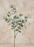 33in Long Glitter Frost Eucalyptus Leave Spray, Case of 12 Decor Jamali Garden