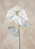 26in Long Glitter Frost Poinsettia Spray, Case of 12 Decor Jamali Garden
