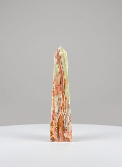 Balochistan Green Onyx Obelisk