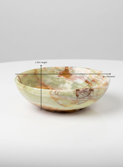 Balochistan Green Onyx Bowl
