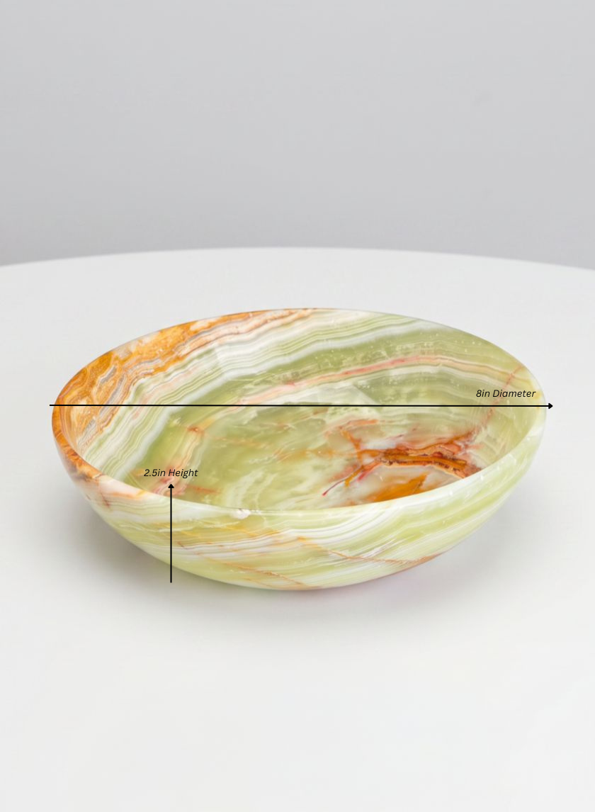 Balochistan Green Onyx Bowl