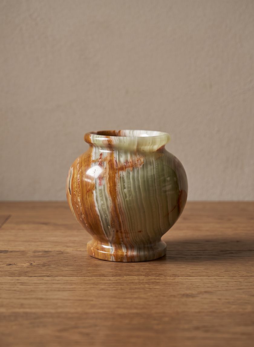 Balochistan Green Onyx Matka Vase