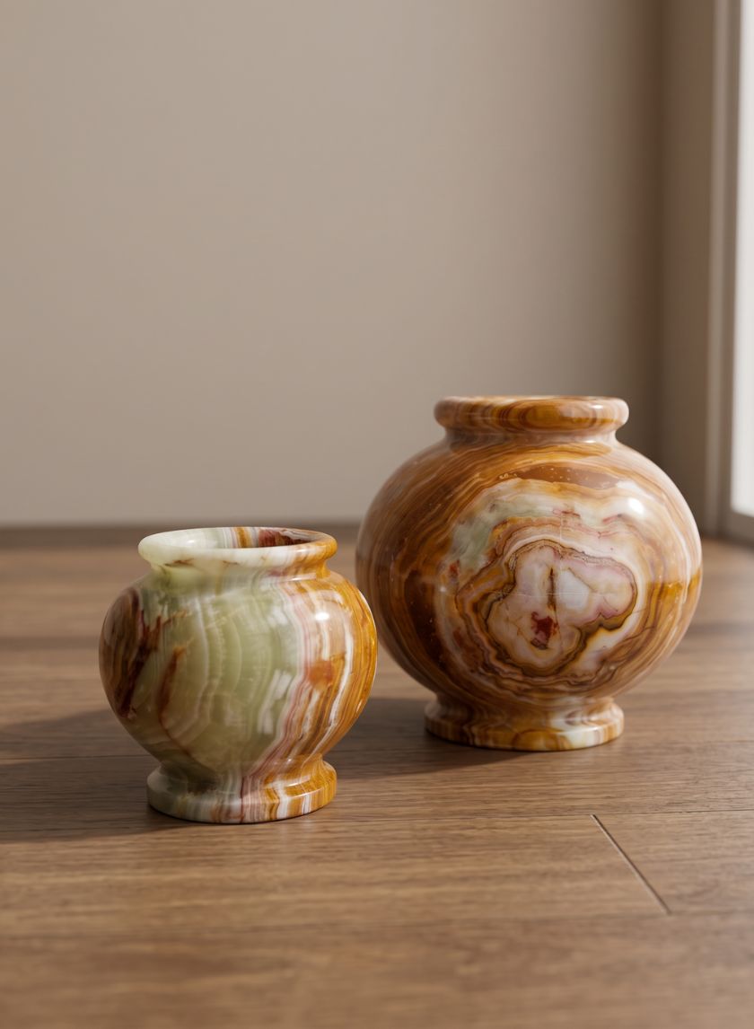 Balochistan Green Onyx Matka Vase