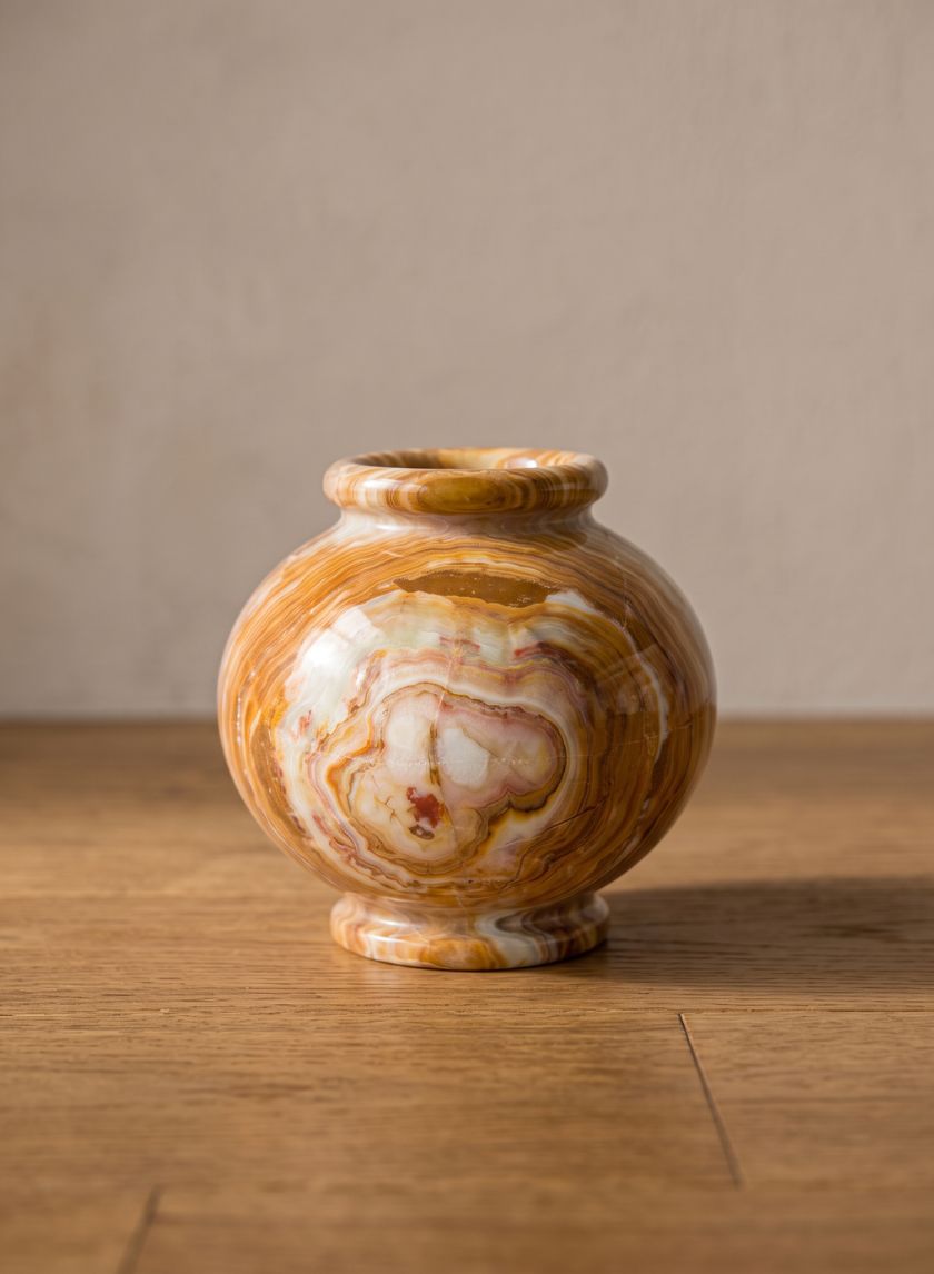 Balochistan Green Onyx Matka Vase