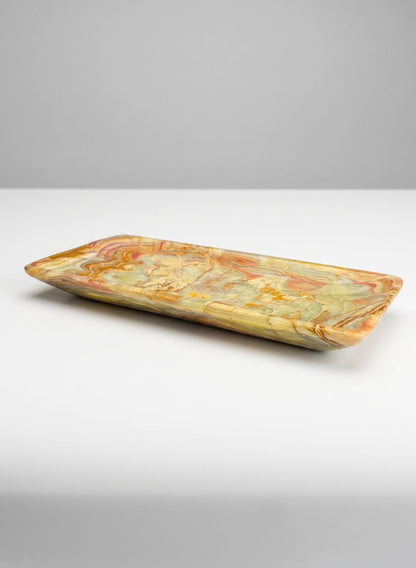 Balochistan Green Onyx Decorative Tray
