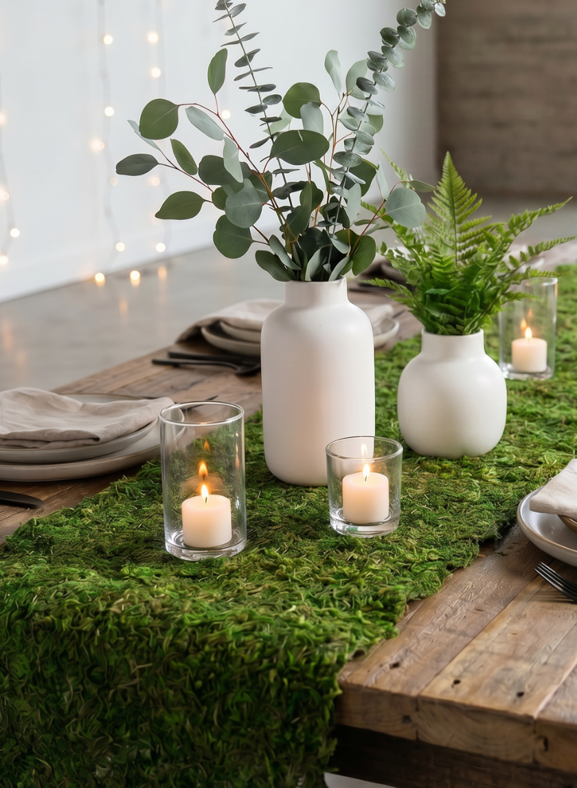 18in Square Moss Mat Decor Jamali Garden