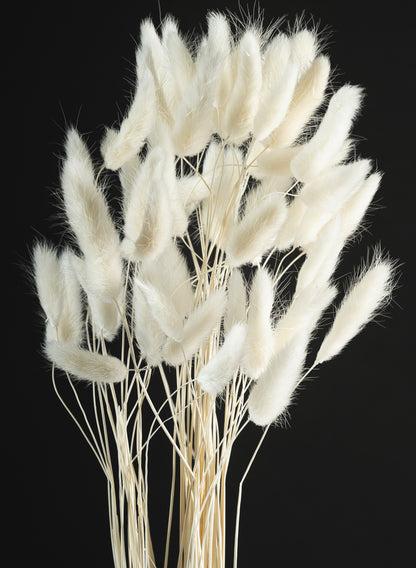 26in Long Bleached Bunny Tail Bunch Decor Jamali Garden