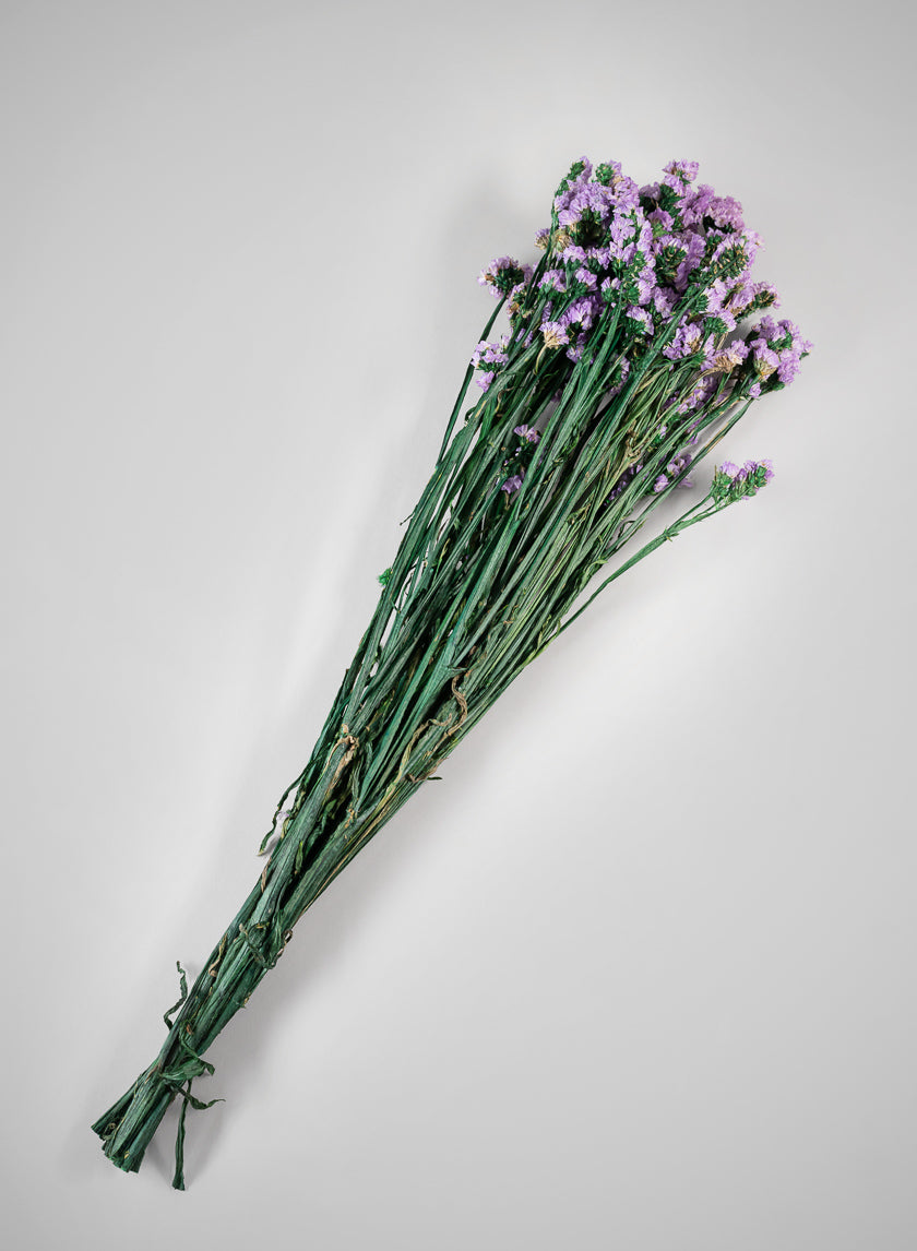 28in Long Preserved Pink Statice Flower Bunch Decor Jamali Garden