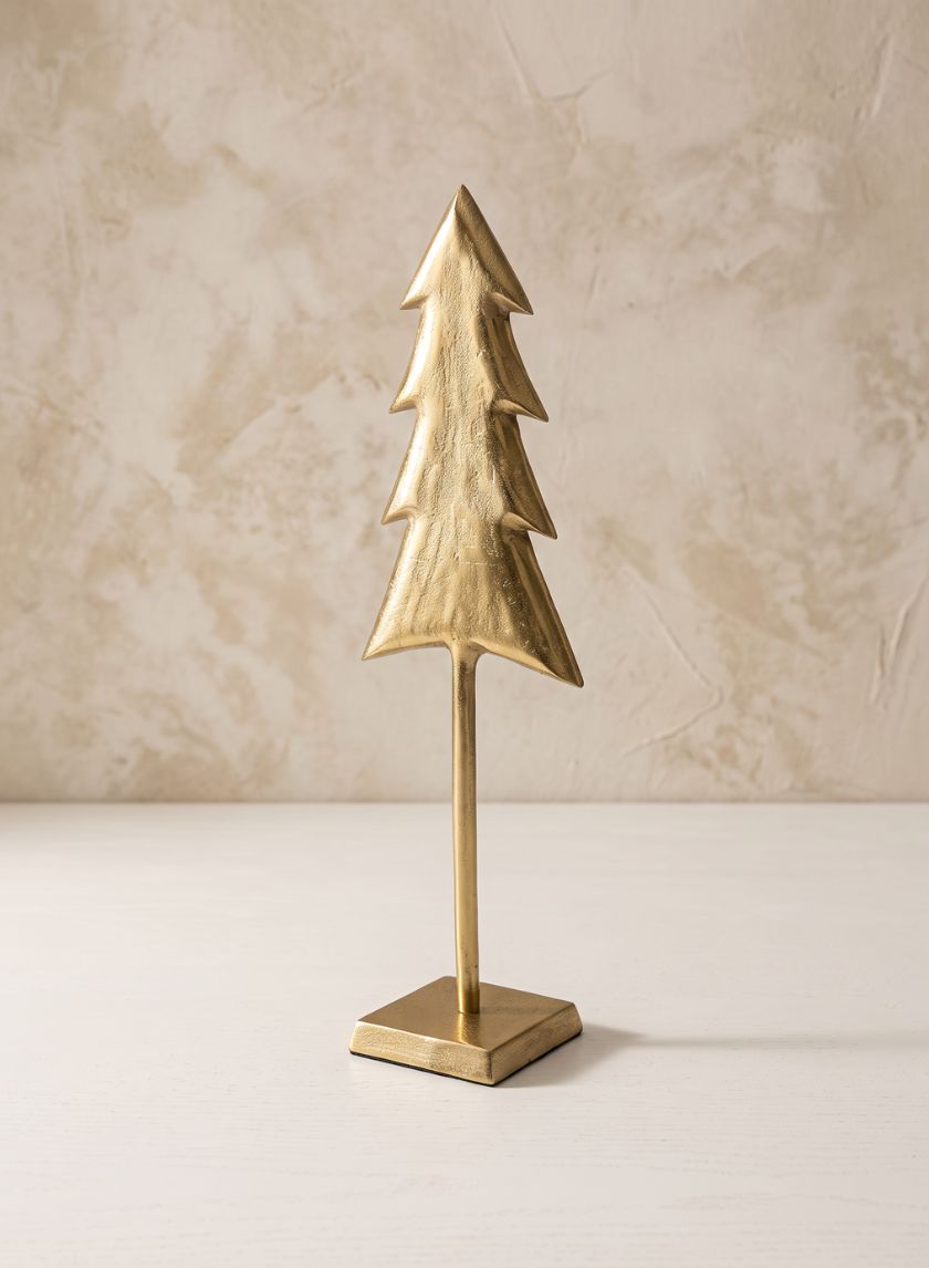 22in Tall Gold Norvege Metal Tree Decor Jamali Garden