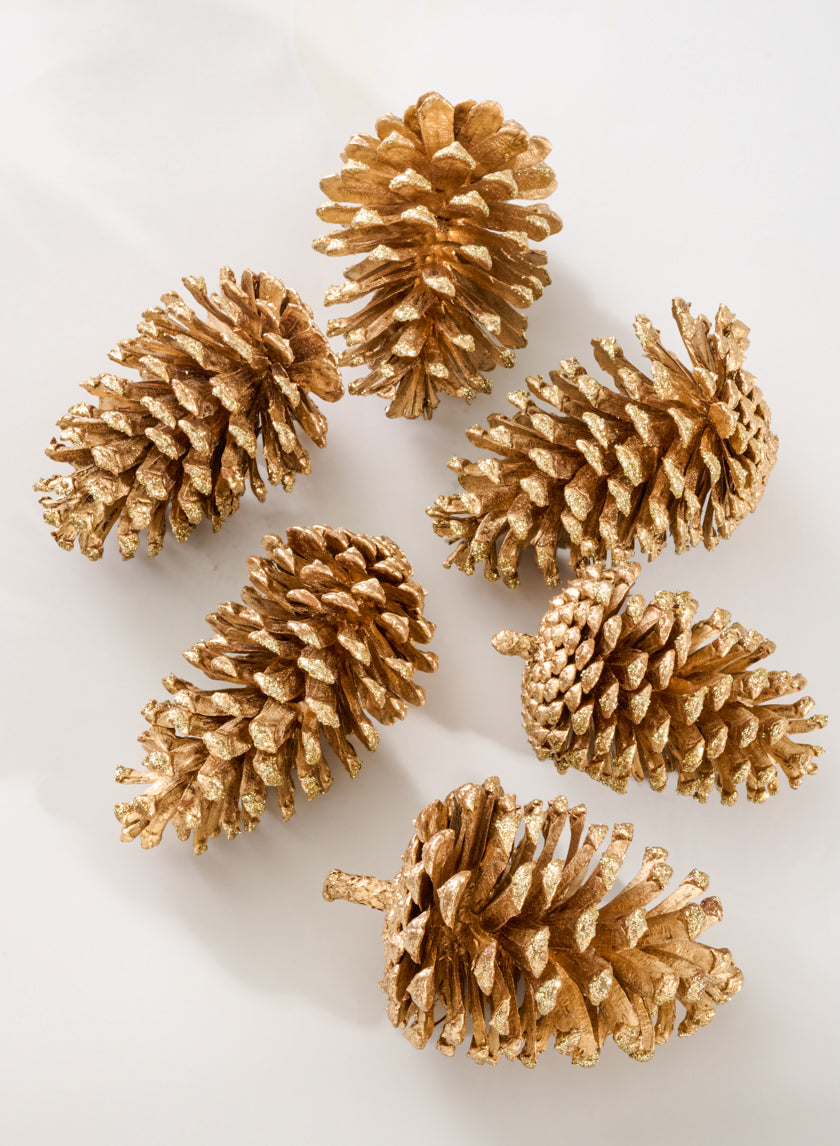 Large Golden Pinecone