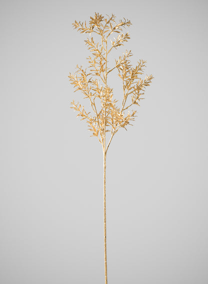 35in Long Gold Floral Deco Pick, Case of 12 Decor Jamali Garden