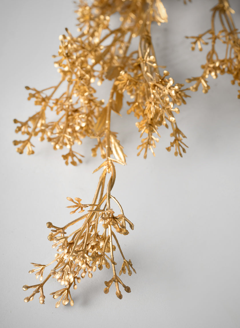 30in Long Gold Floral Accent Pick, Case of 12 Decor Jamali Garden