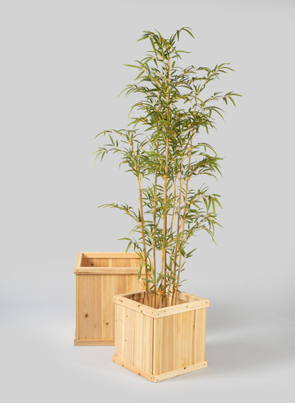 Windham Outdoor Square Planter Box Decor Jamali Garden