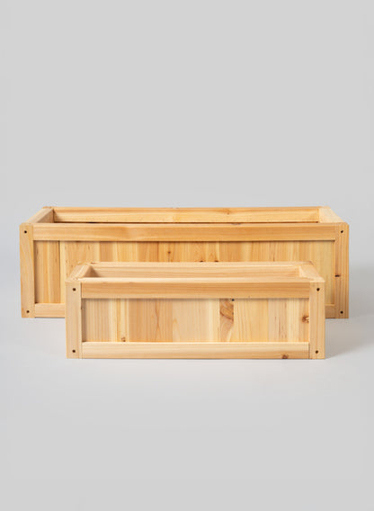 Windham Outdoor Wood Flower Box Decor Jamali Garden